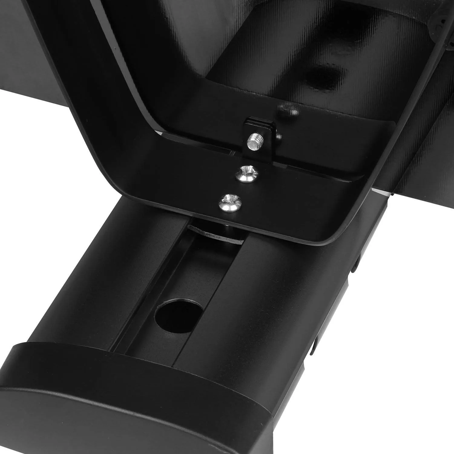 2 Tier Dual Glass Shelf Wall Mount