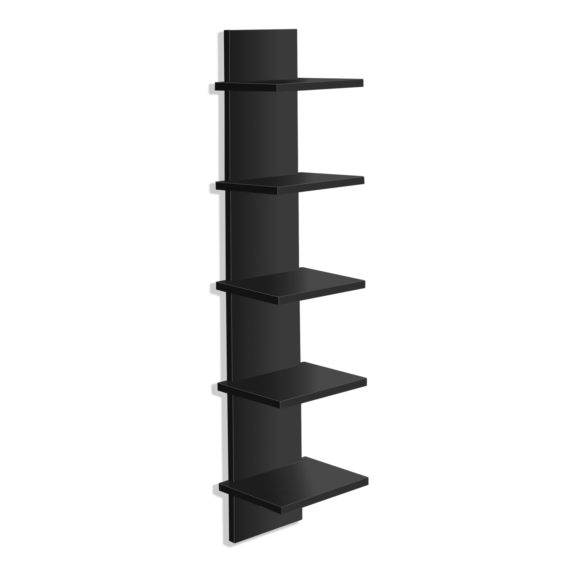 5 Tier Vertical Wall Shelf Unit