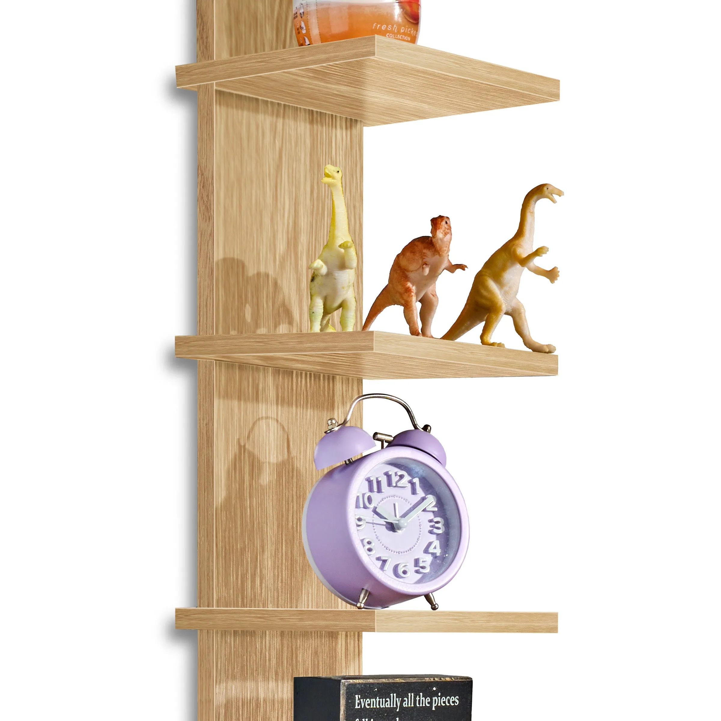 5 Tier Vertical Wall Shelf Unit