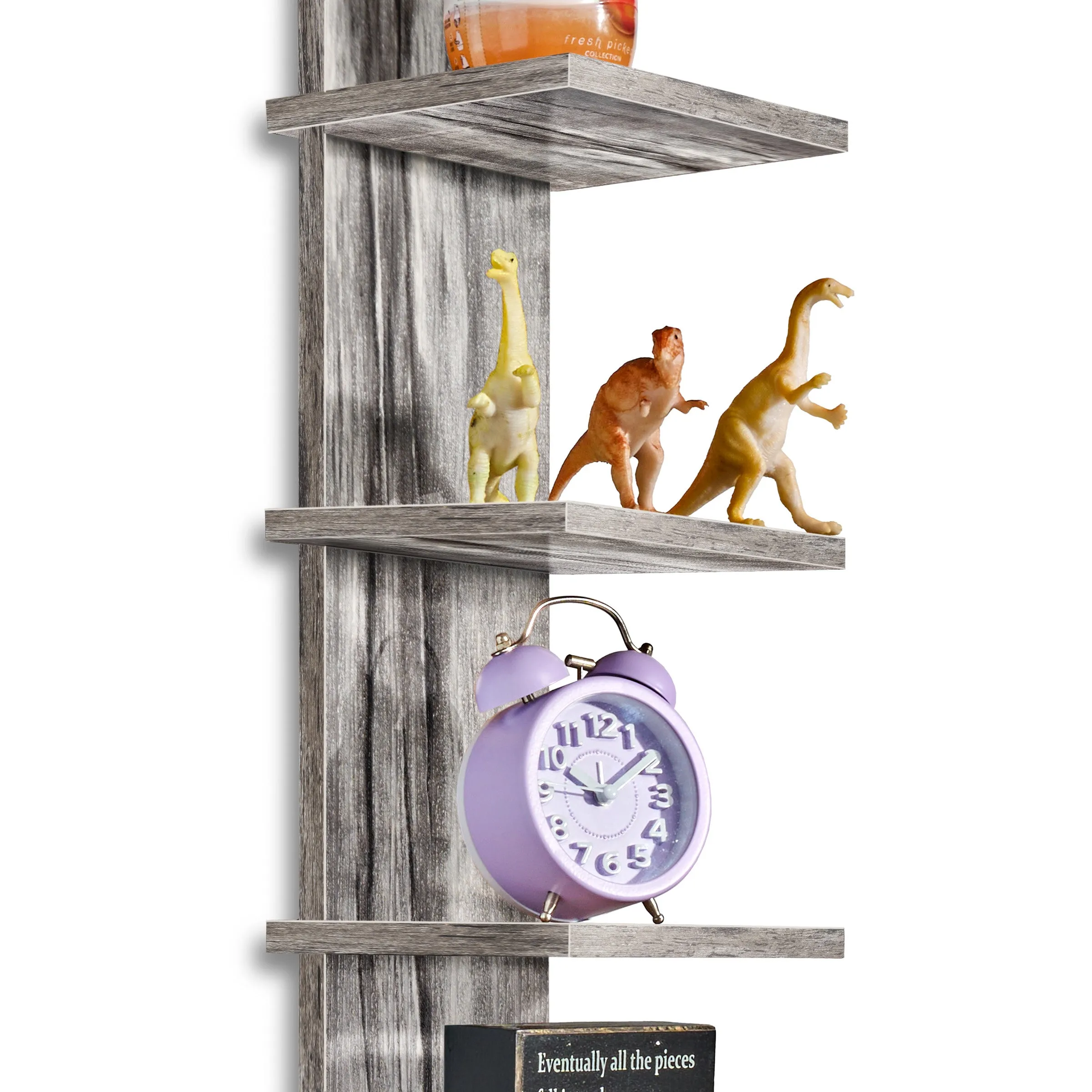 5 Tier Vertical Wall Shelf Unit