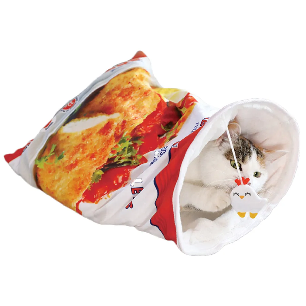 Aiitle Crinkle Cat Winter Tunnel Bag