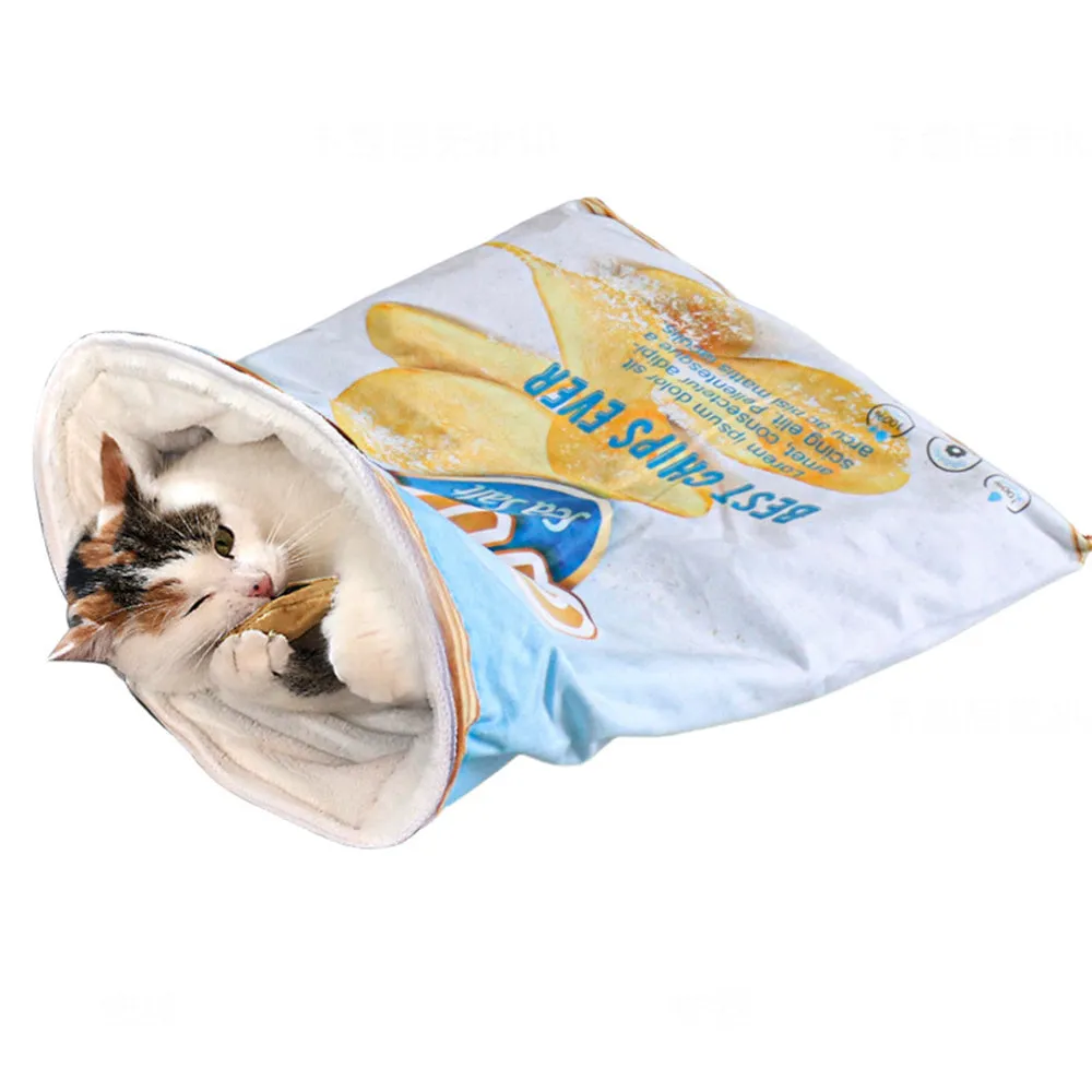 Aiitle Crinkle Cat Winter Tunnel Bag