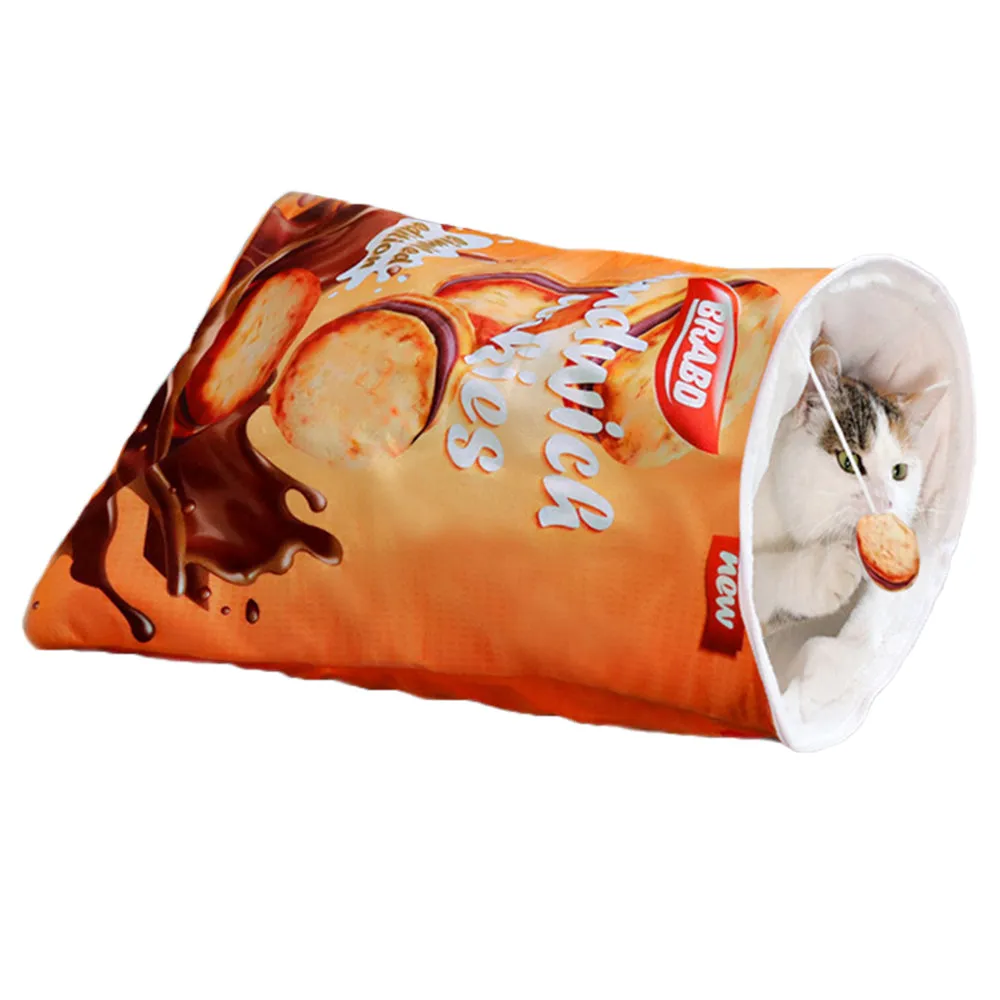 Aiitle Crinkle Cat Winter Tunnel Bag