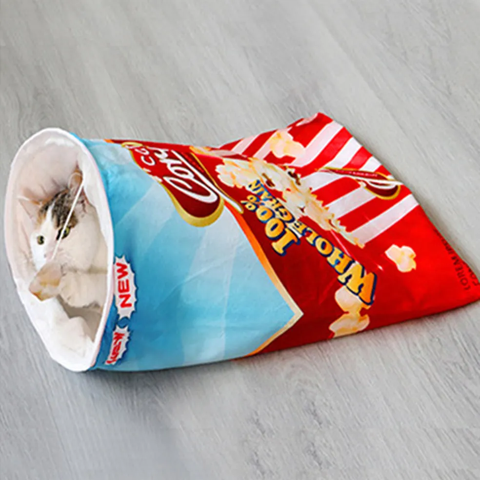 Aiitle Crinkle Cat Winter Tunnel Bag