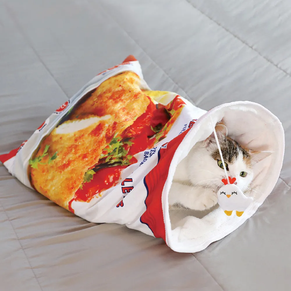 Aiitle Crinkle Cat Winter Tunnel Bag