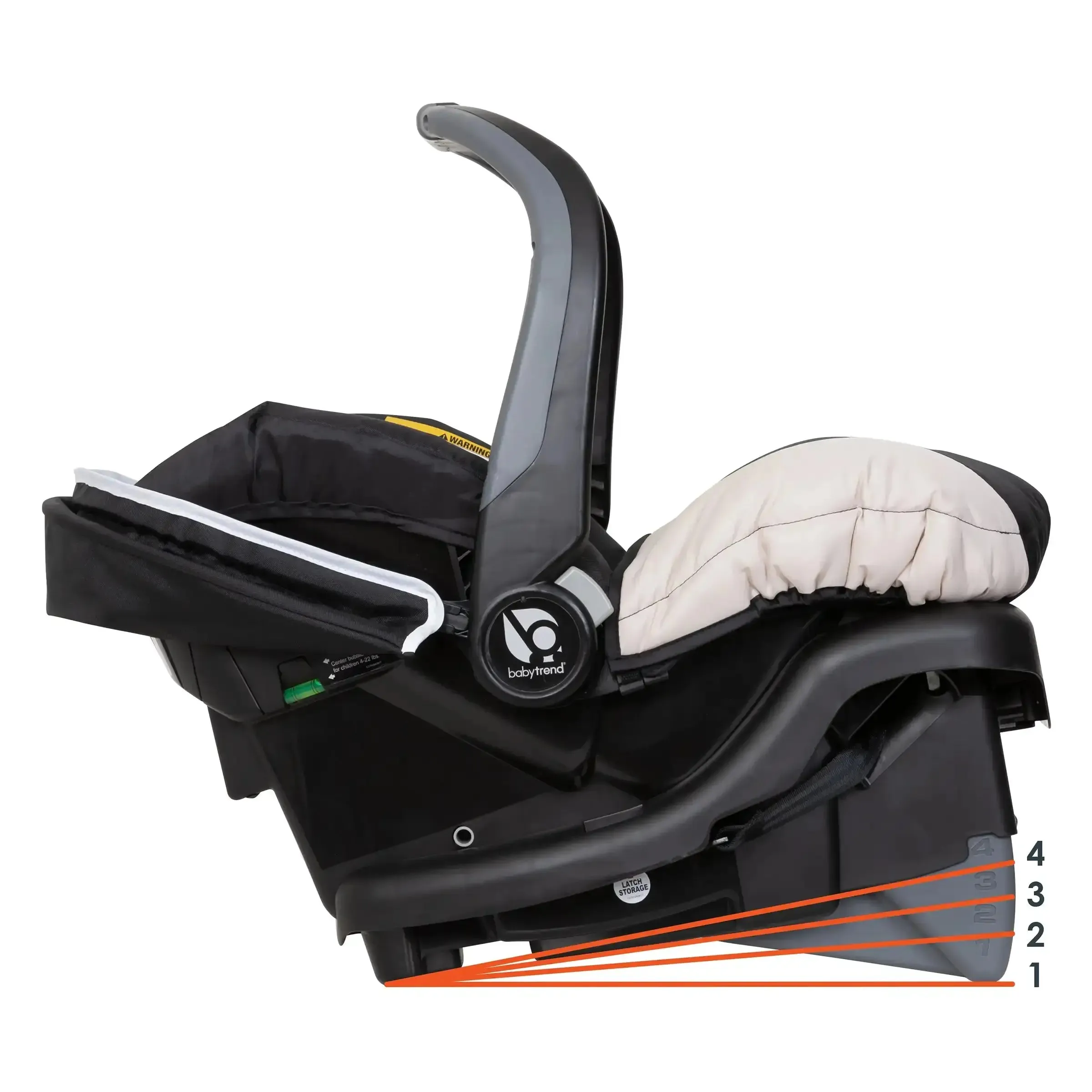 Ally™ 35 Infant Car Seat with Cozy Cover in Modern Khaki (VM Innovations Exclusive)