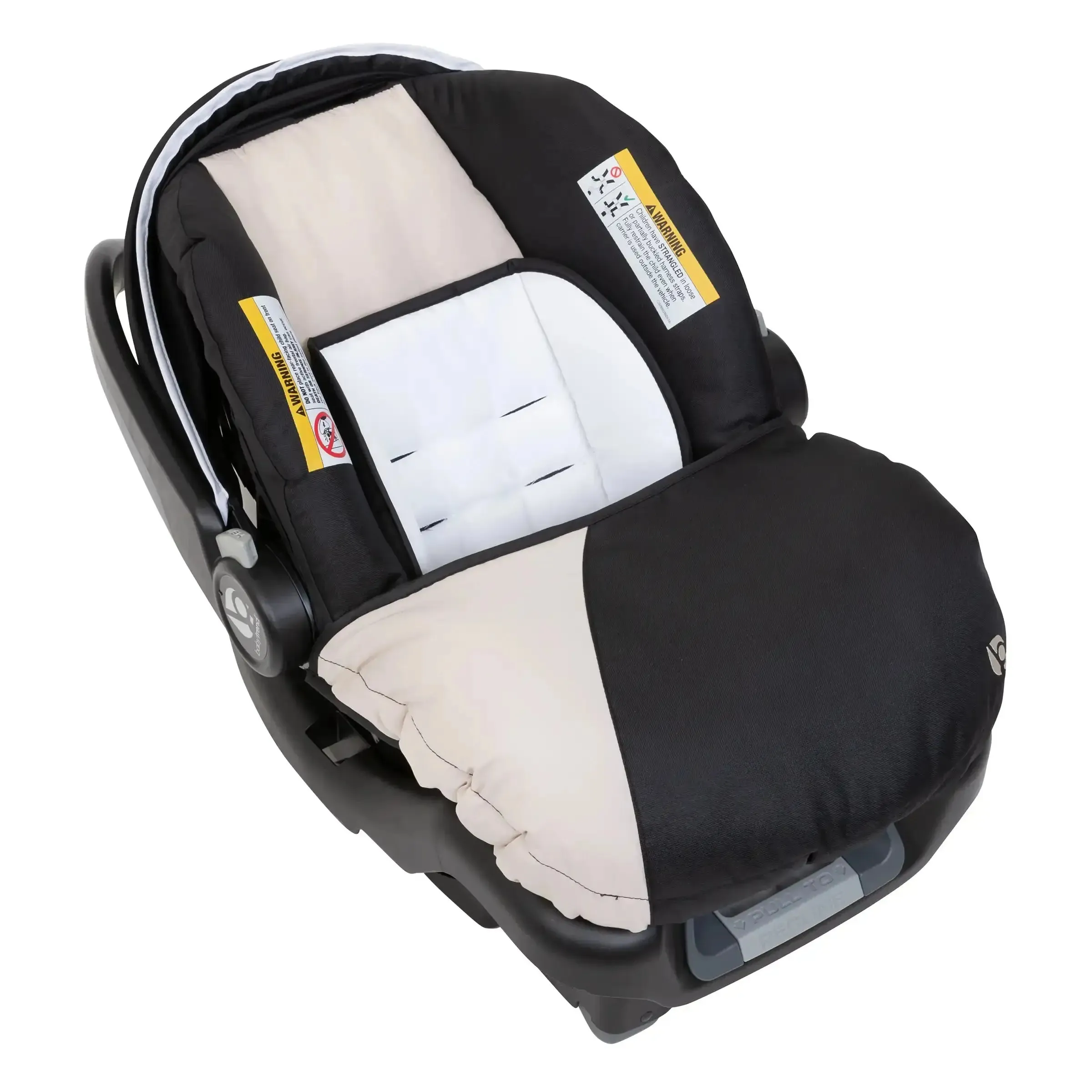 Ally™ 35 Infant Car Seat with Cozy Cover in Modern Khaki (VM Innovations Exclusive)