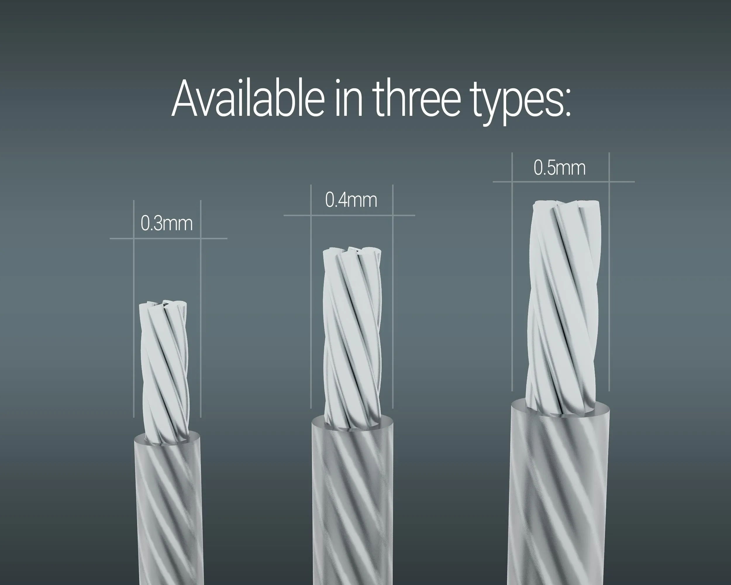 Braided Cord Ø 0.3mm - 0.5mm (2 Meters / 79 Inches)