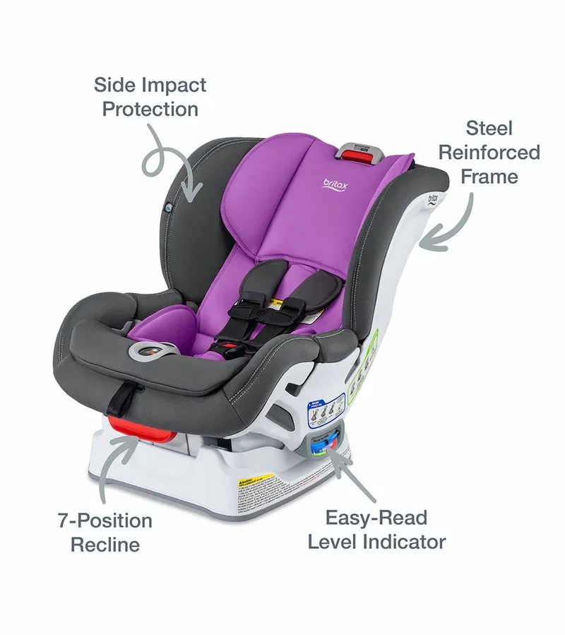 Britax Marathon Clicktight Convertible Car Seat - Mod Purple (SafeWash)