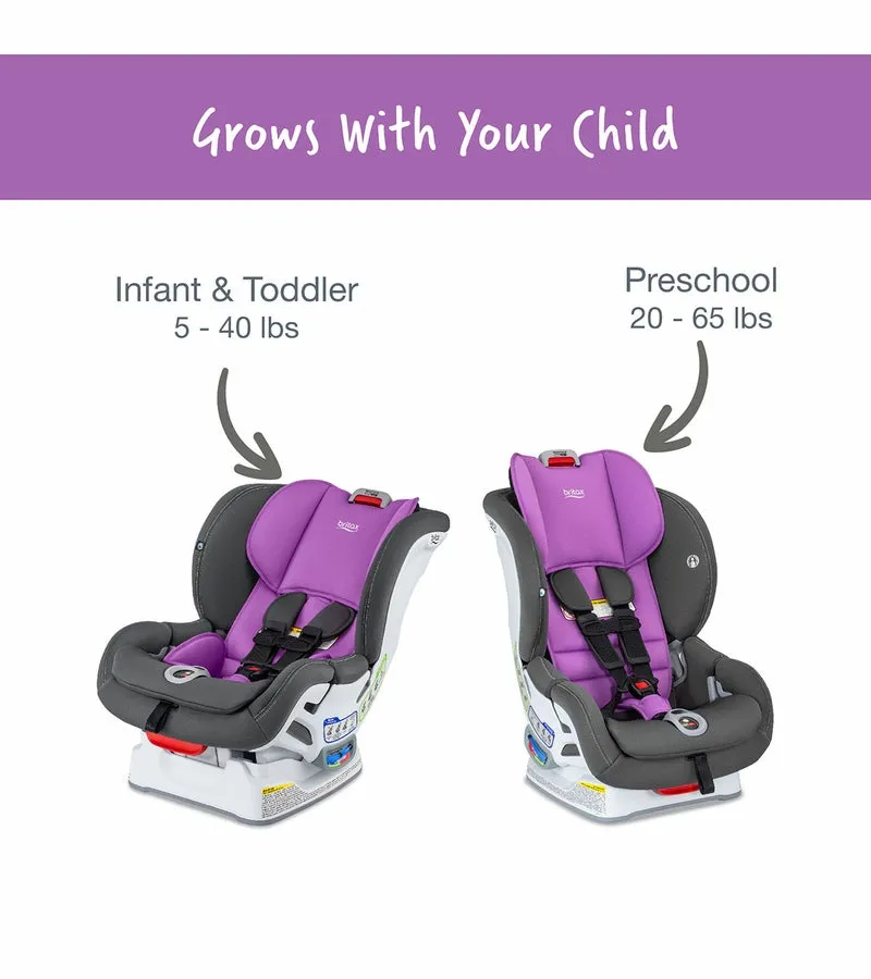 Britax Marathon Clicktight Convertible Car Seat - Mod Purple (SafeWash)