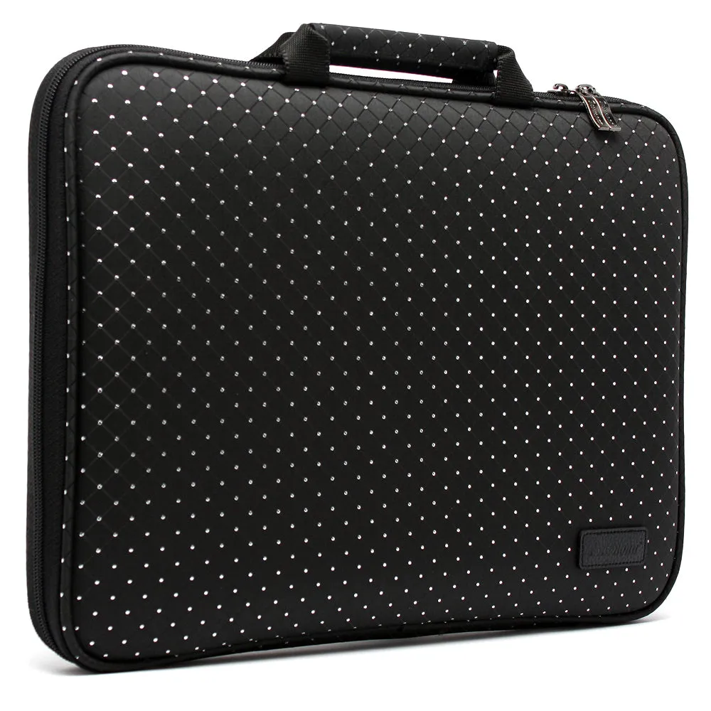 Burnoaa 11 Inch Memory Foam Laptop Case Sleeve (Crystal)