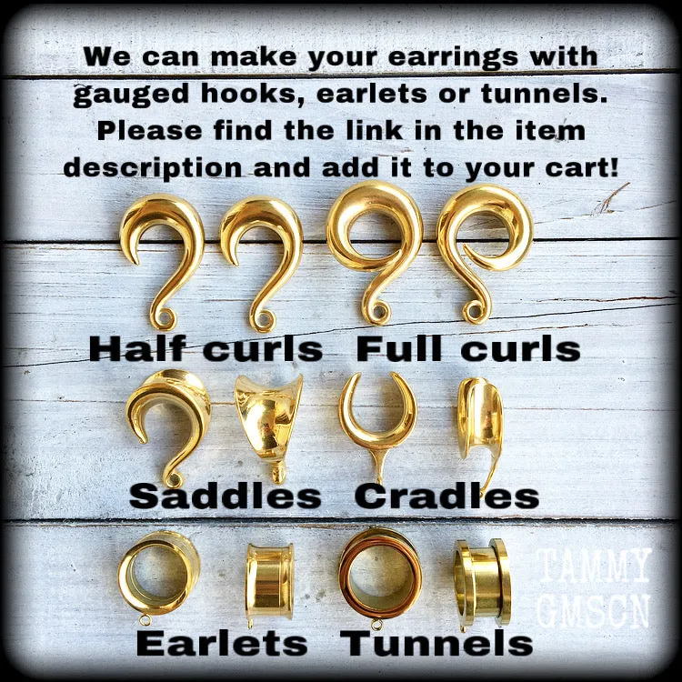 Cross earrings-Christian cross earrings