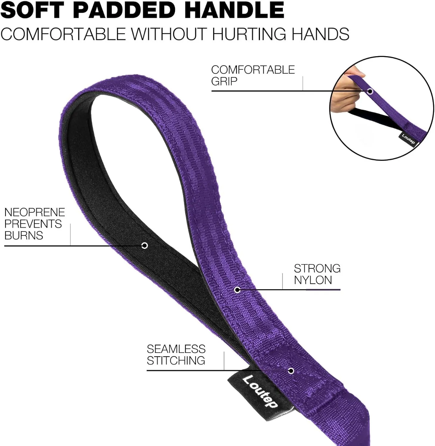 Dog Training Leash 15ft 20ft 30ft 50ft 100 feet - Extra Long Leash for Dogs with Padded Handle for Small Medium & Large Puppy Breed, Outdoor obedience, Agility Nylon Recall line Lead