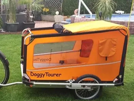 Doggy Tourer Beethoven XL 4-Wheel Dog Bike Trailer