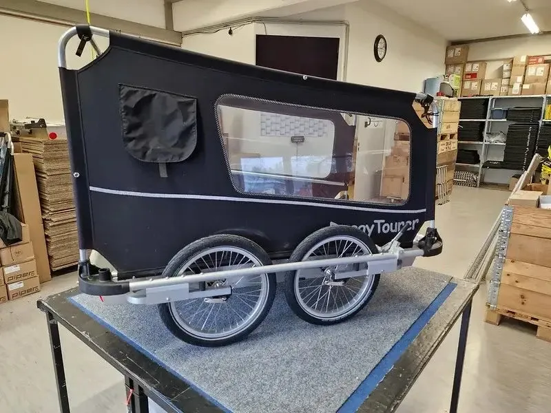 Doggy Tourer Beethoven XL 4-Wheel Dog Bike Trailer