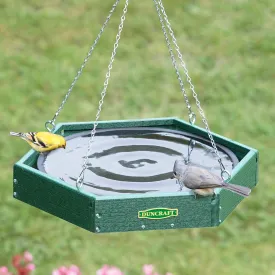 Duncraft Hanging Hexagon Bird Bath