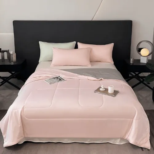 Elegear Double-Faced Two-Hue Ring-Stitched Cooling Comforter