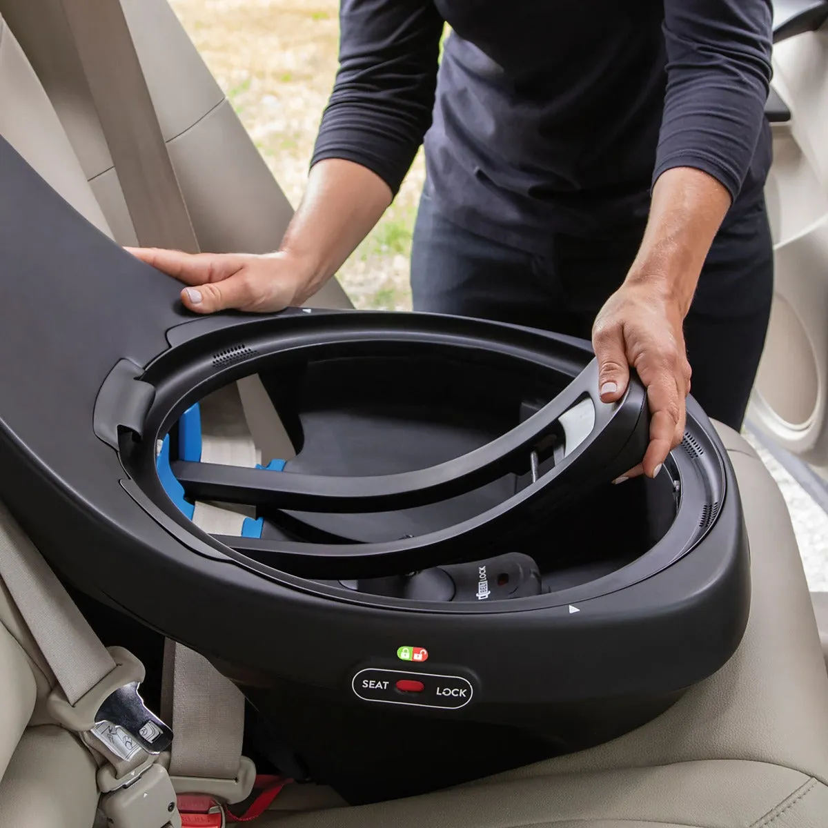 Evenflo - Gold Revolve360 Extend All-In-One Rotational Car Seat w/ Sensorsafe