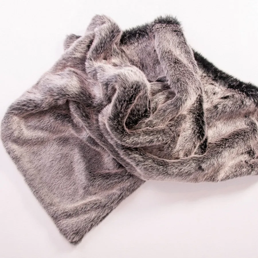 Faux Fur Luxury Pet Blanket - Arctic Wolf