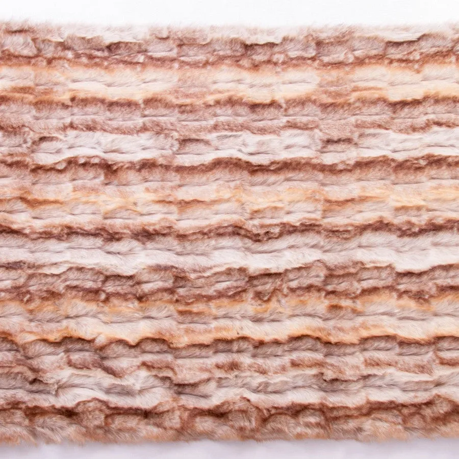 Faux Fur Luxury Pet Blanket - Light Sahara