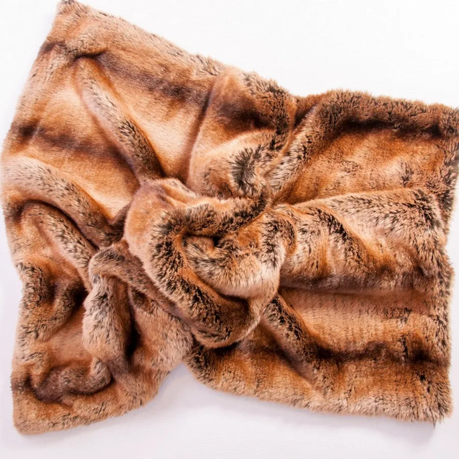 Faux Fur Luxury Pet Blanket - Madagascar