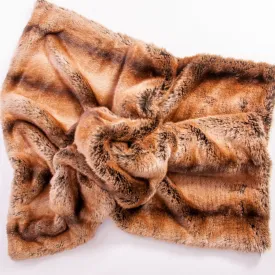 Faux Fur Luxury Pet Blanket - Madagascar