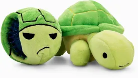 Flourish Pets 3 in 1 Multi-Layer Chew Toy for Active Dogs | Non-Toxic BPA Free Double Stitched Soft Fabric Exterior Dog Toys | Long-Lasting Dog Plush Toys  Small Turtle 7.5"