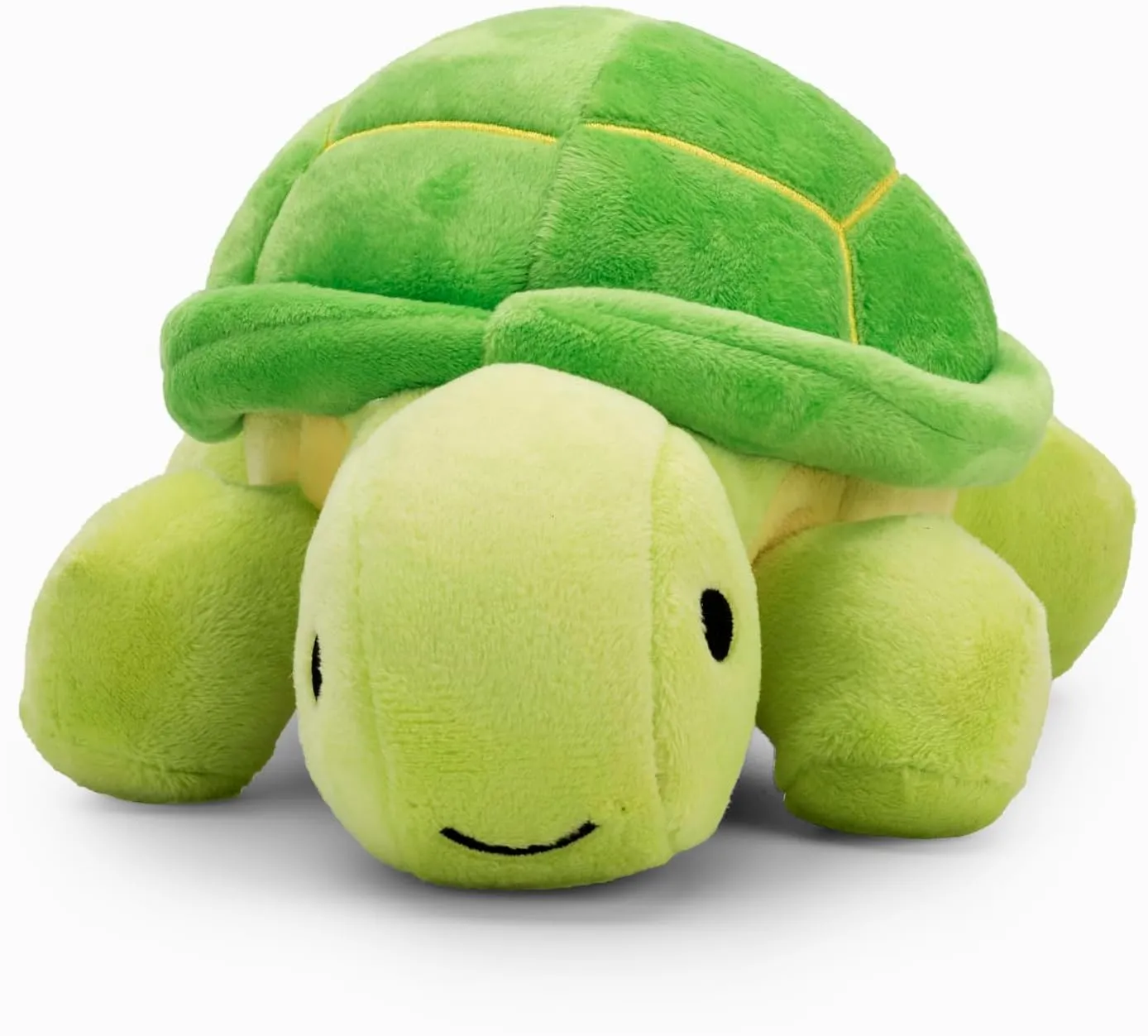 Flourish Pets 3 in 1 Multi-Layer Chew Toy for Active Dogs | Non-Toxic BPA Free Double Stitched Soft Fabric Exterior Dog Toys | Long-Lasting Dog Plush Toys  Small Turtle 7.5"