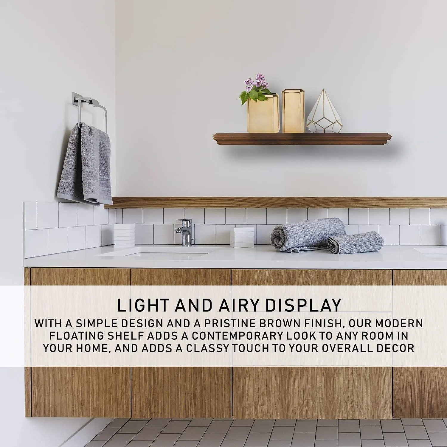 Halter Floating Wall Shelf