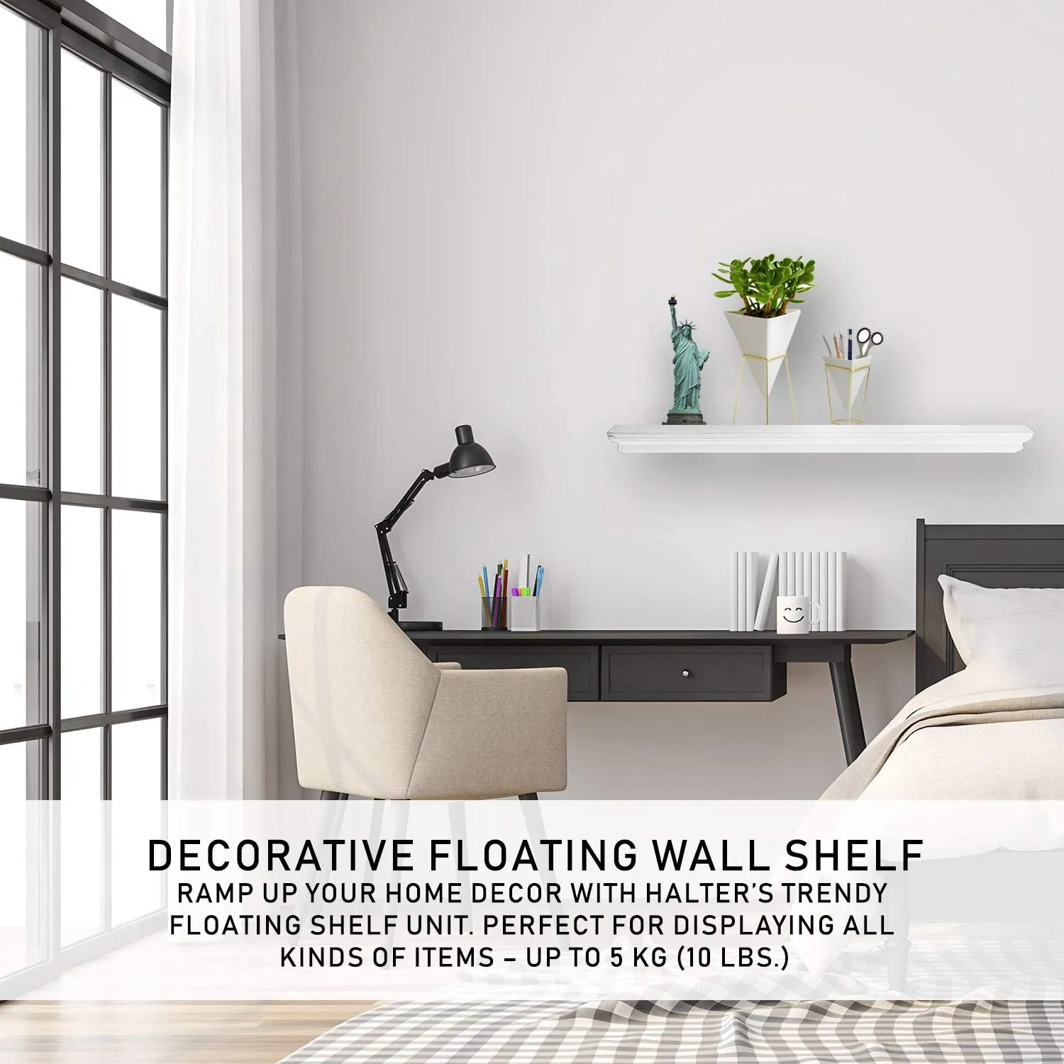 Halter Floating Wall Shelf
