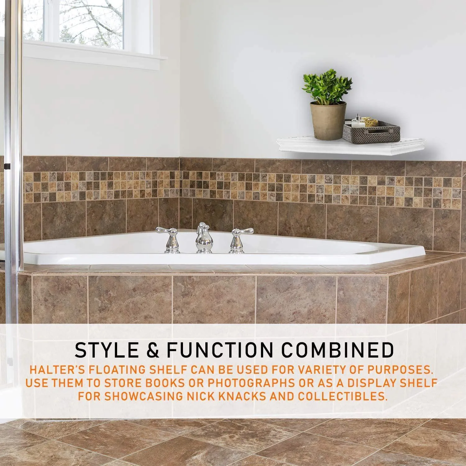 Halter Floating Wall Shelf
