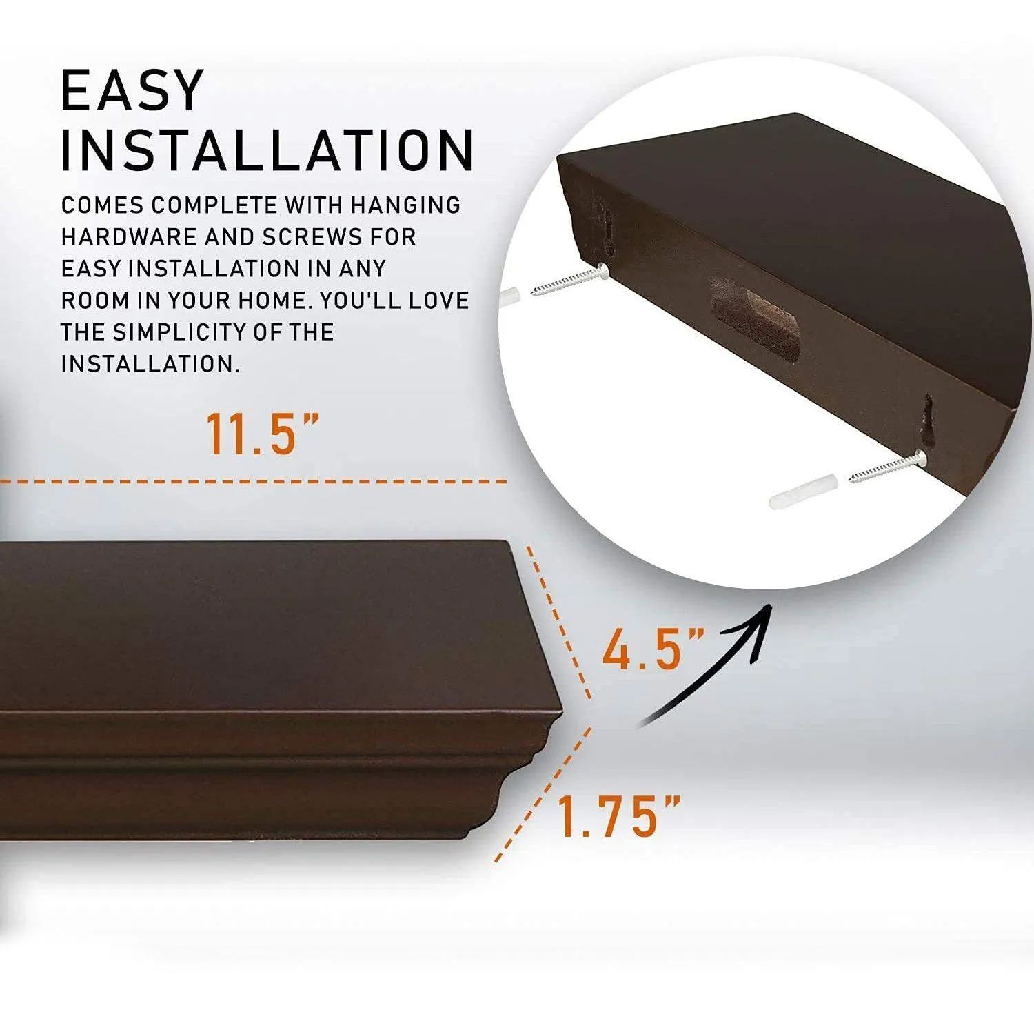 Halter Floating Wall Shelf
