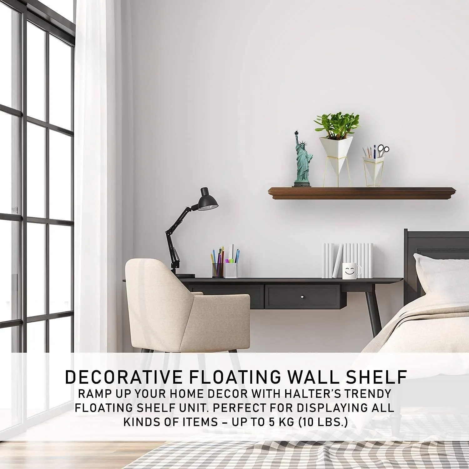 Halter Floating Wall Shelf