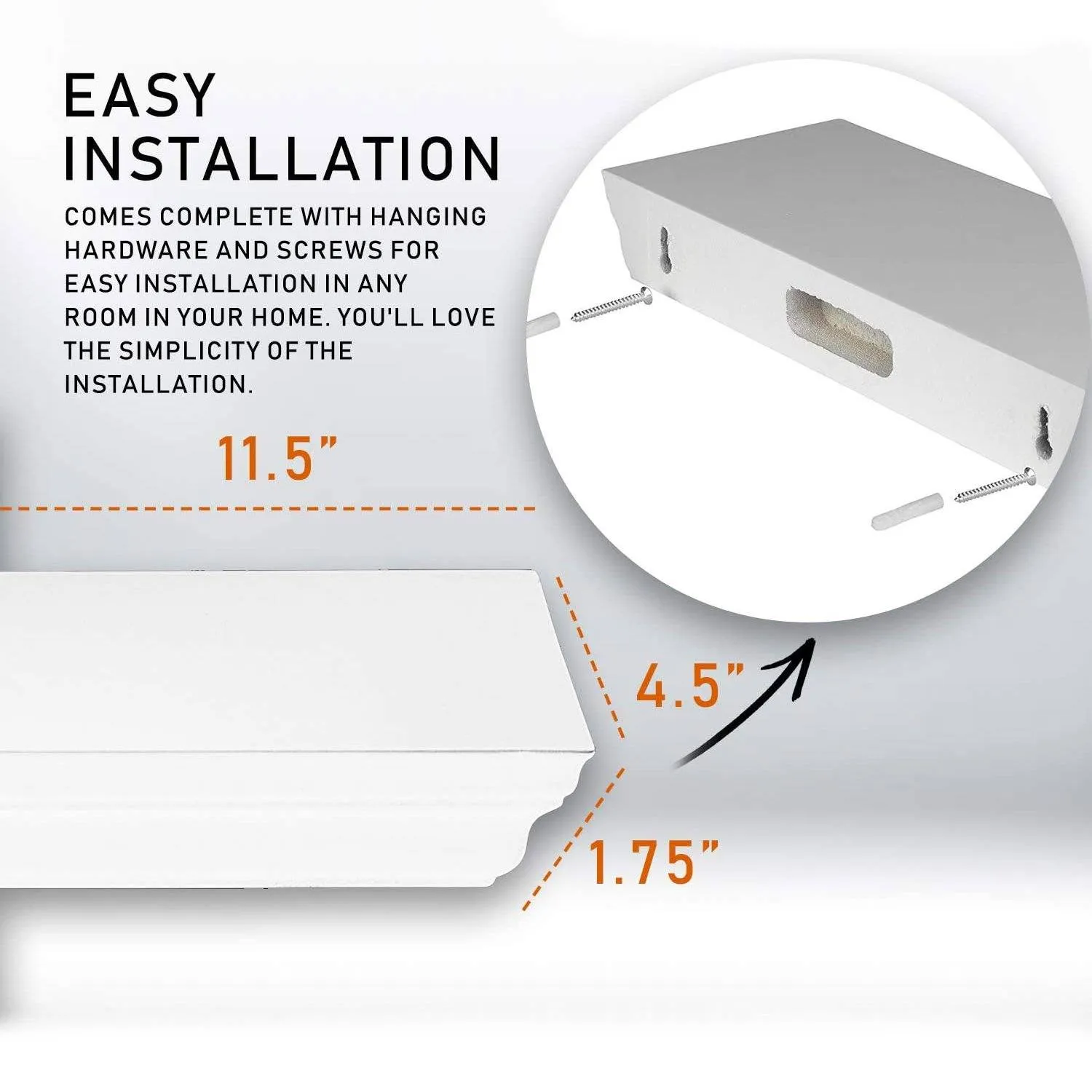 Halter Floating Wall Shelf