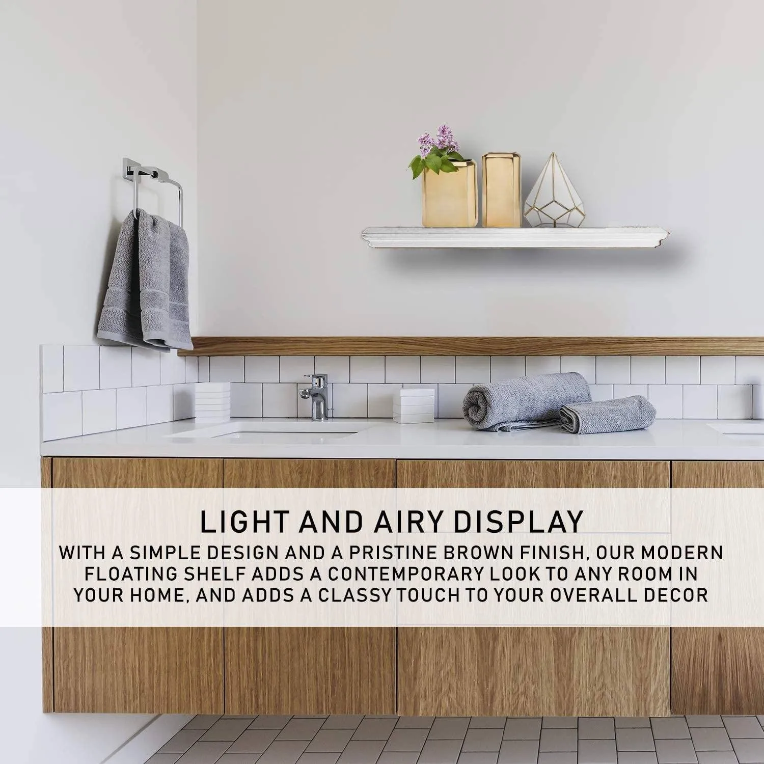 Halter Floating Wall Shelf