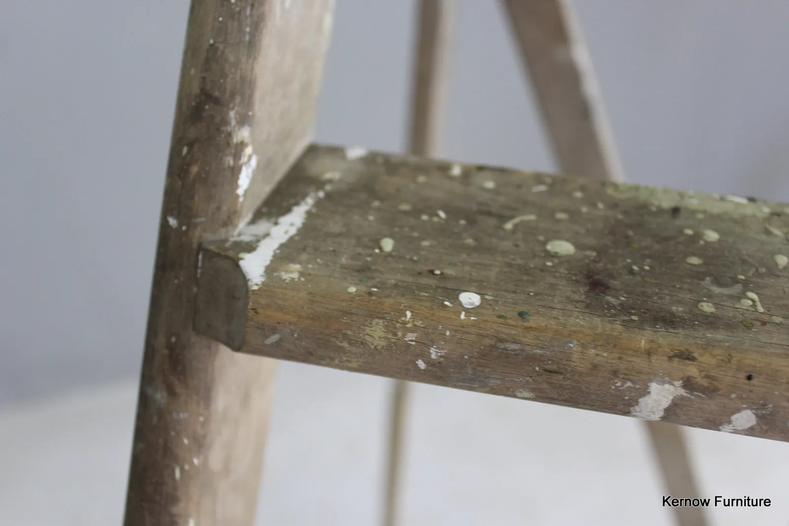 Large Vintage Wooden Step Ladders