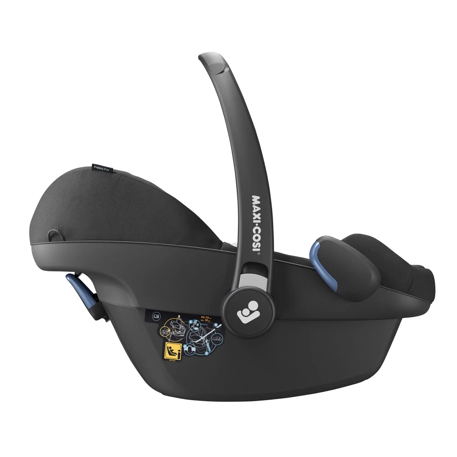 Maxi Cosi Pebble 360 Pro i-Size Car Seat - Essential Black