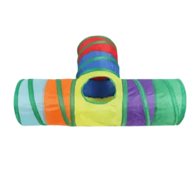Meow N Roll Rainbow Cat Tunnel