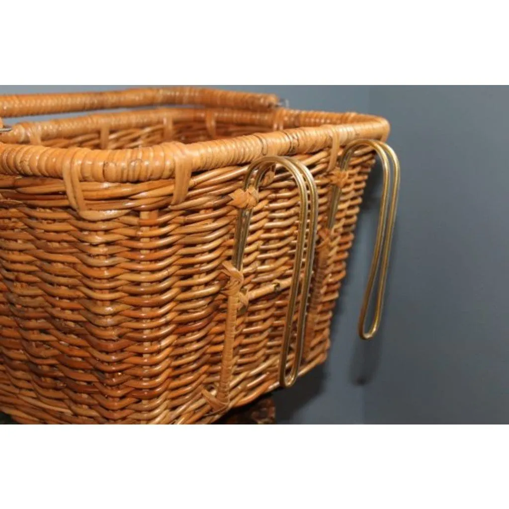 Nantucket Tuckernuck Dutch Rectangle Basket w/ Hooks (B/020/A)