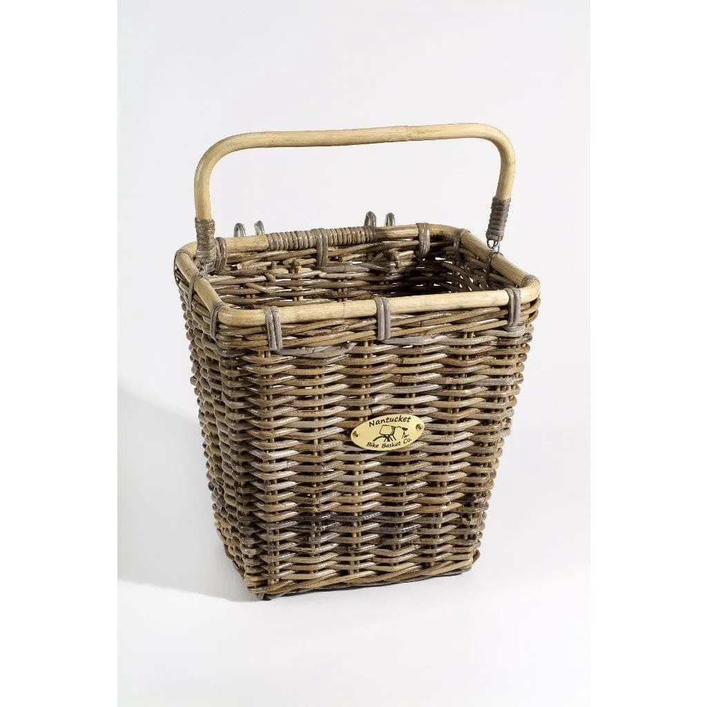 Nantucket Tuckernuck Pannier Basket w/ Hooks (B/031/R)