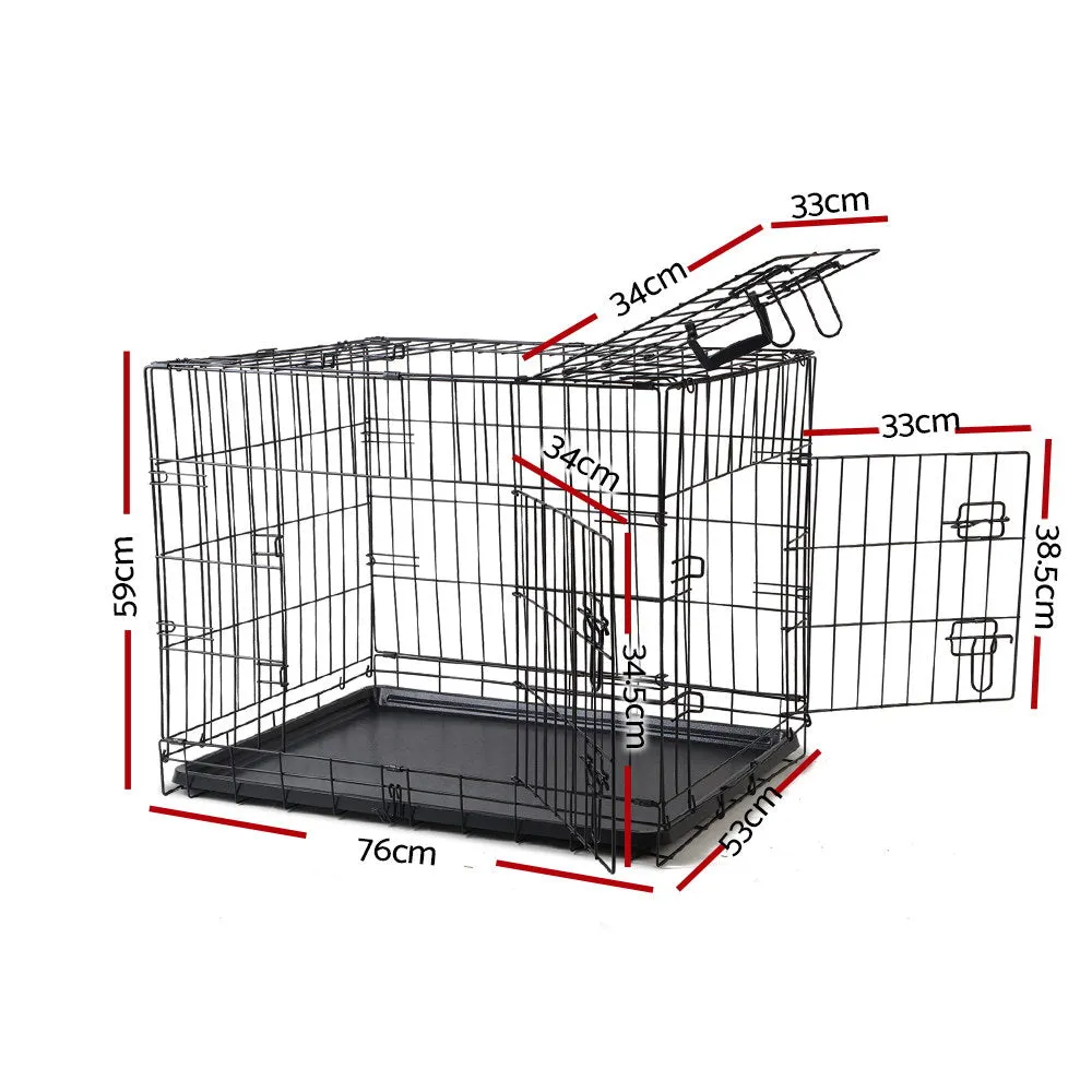 NNEDSZ 30inch Pet Cage - Black