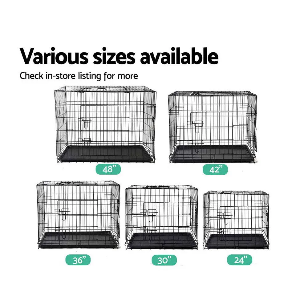 NNEDSZ 30inch Pet Cage - Black