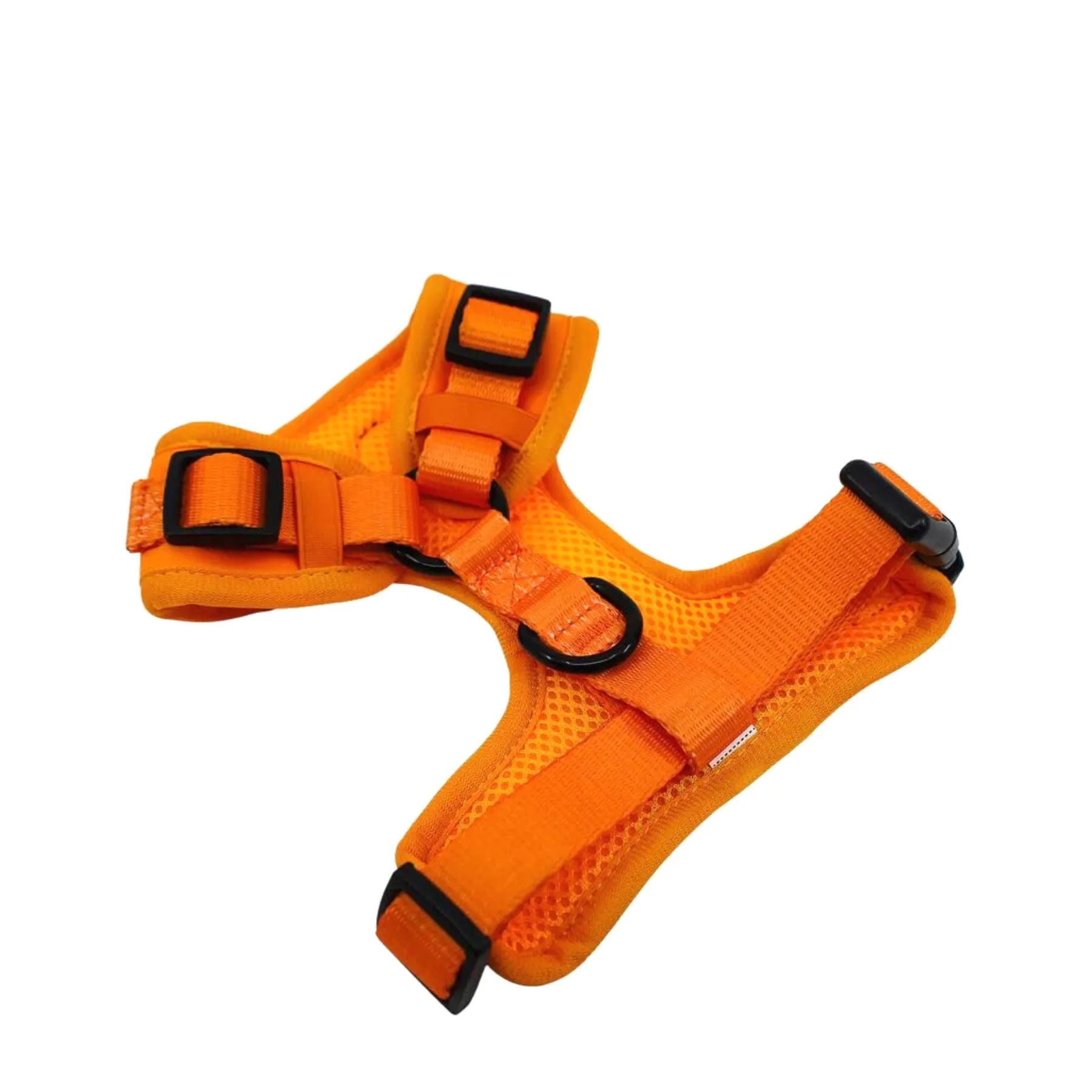 Orange Crush Adjustable Dog Harness
