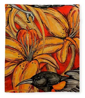 Oriole Pair - Blanket