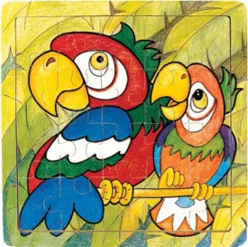 Parrot 20pc Wooden Jigsaw Puzzle
