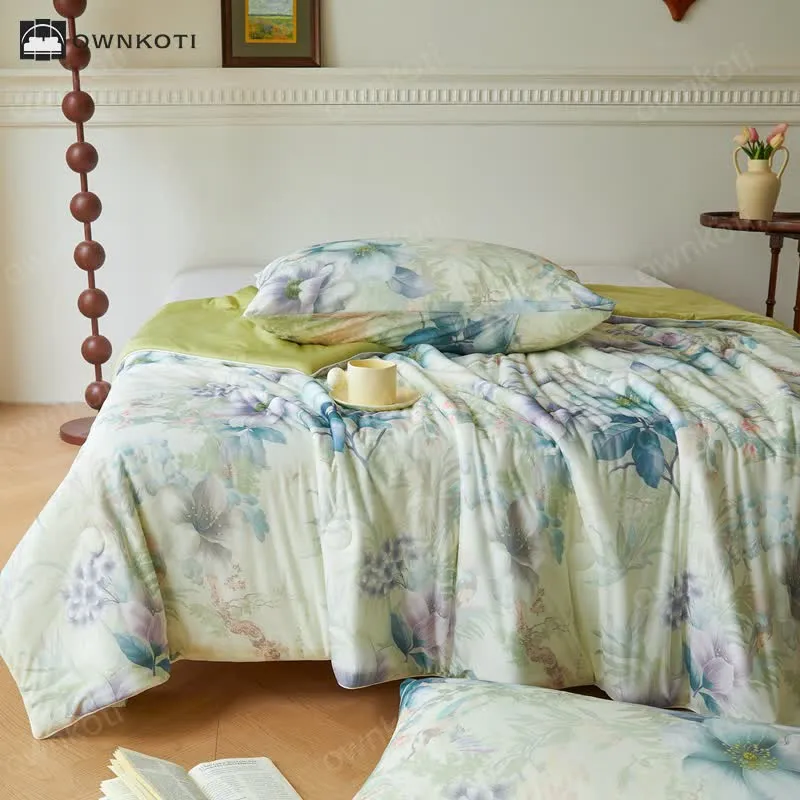Pastoral Style Breathable Cooling Quilt
