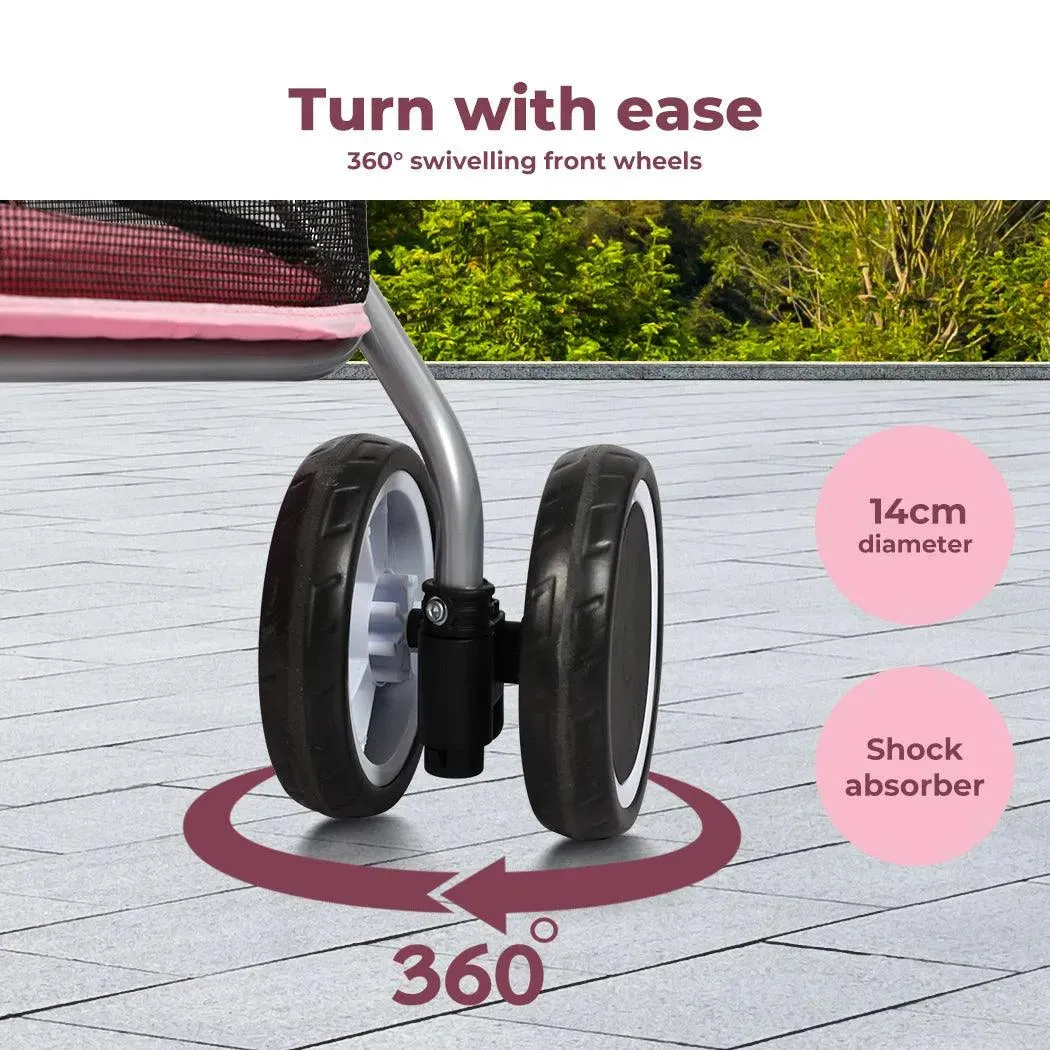 Pawz Compact & Comfortable Pet Stroller