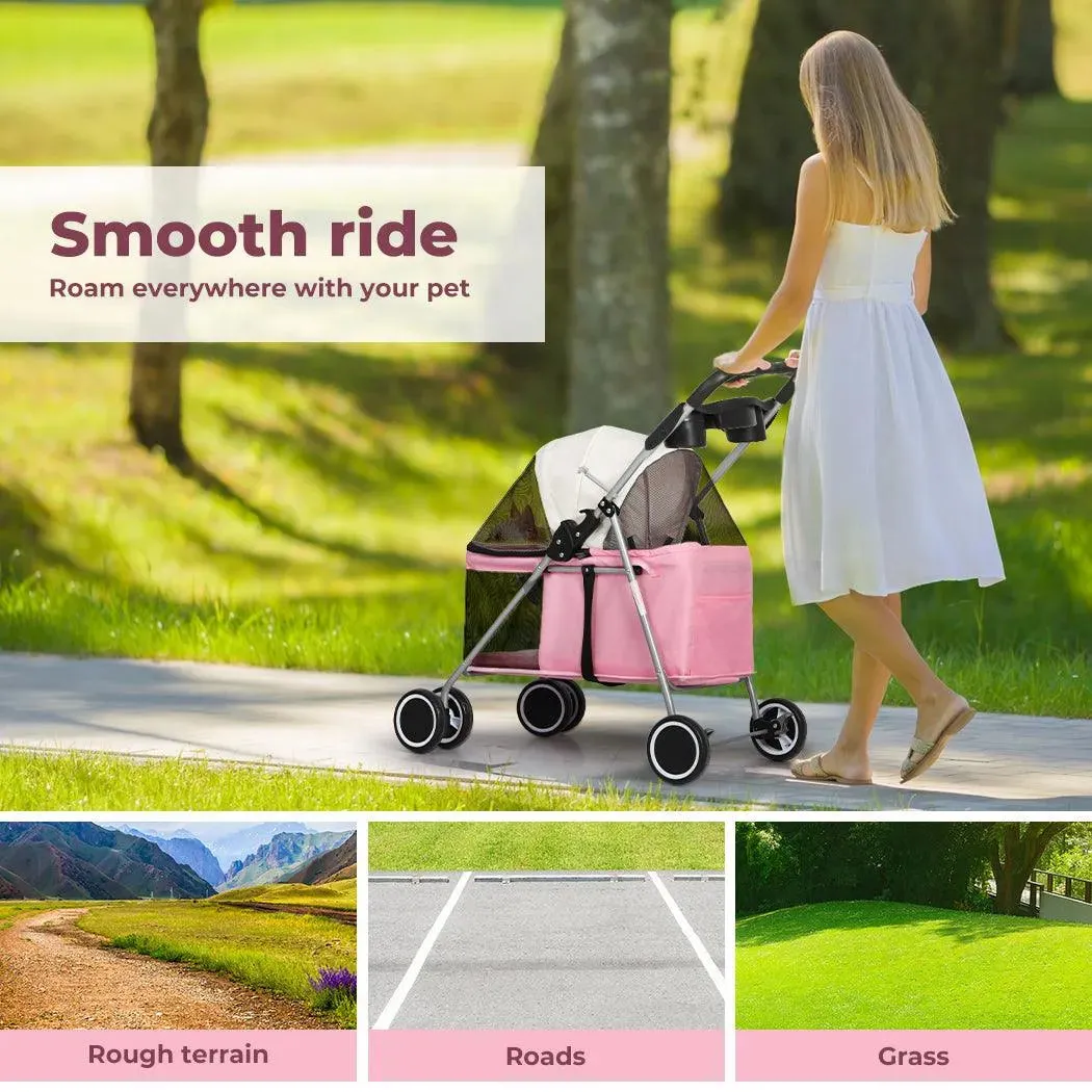 Pawz Compact & Comfortable Pet Stroller