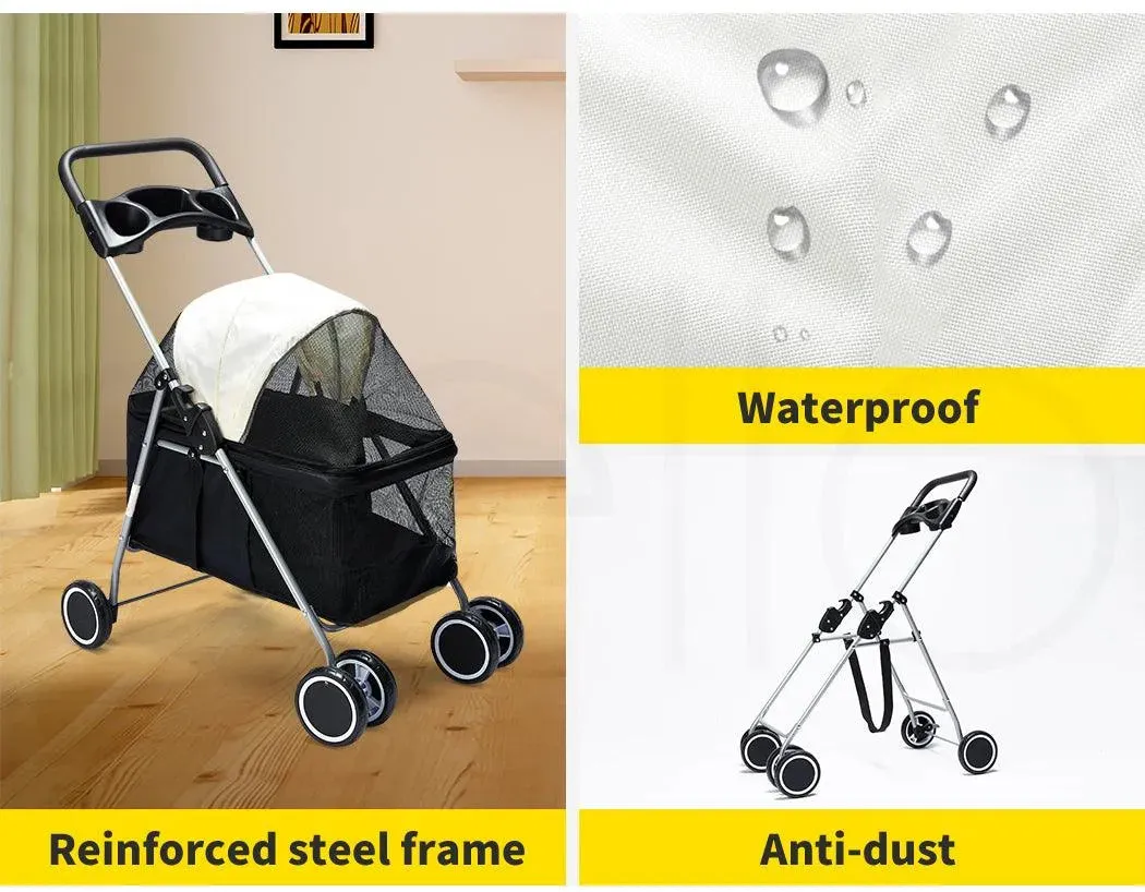 Pawz Compact & Comfortable Pet Stroller