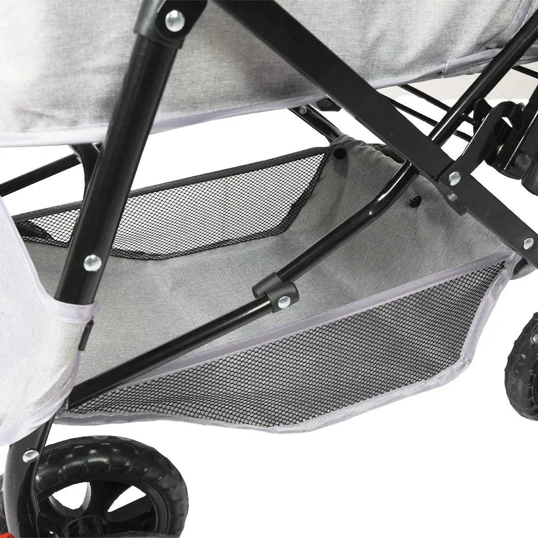 PaWz Pet Dog Stroller Pram 4 Wheels